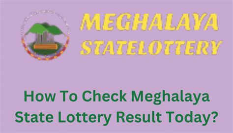 meghalaya lottery result today 8pm